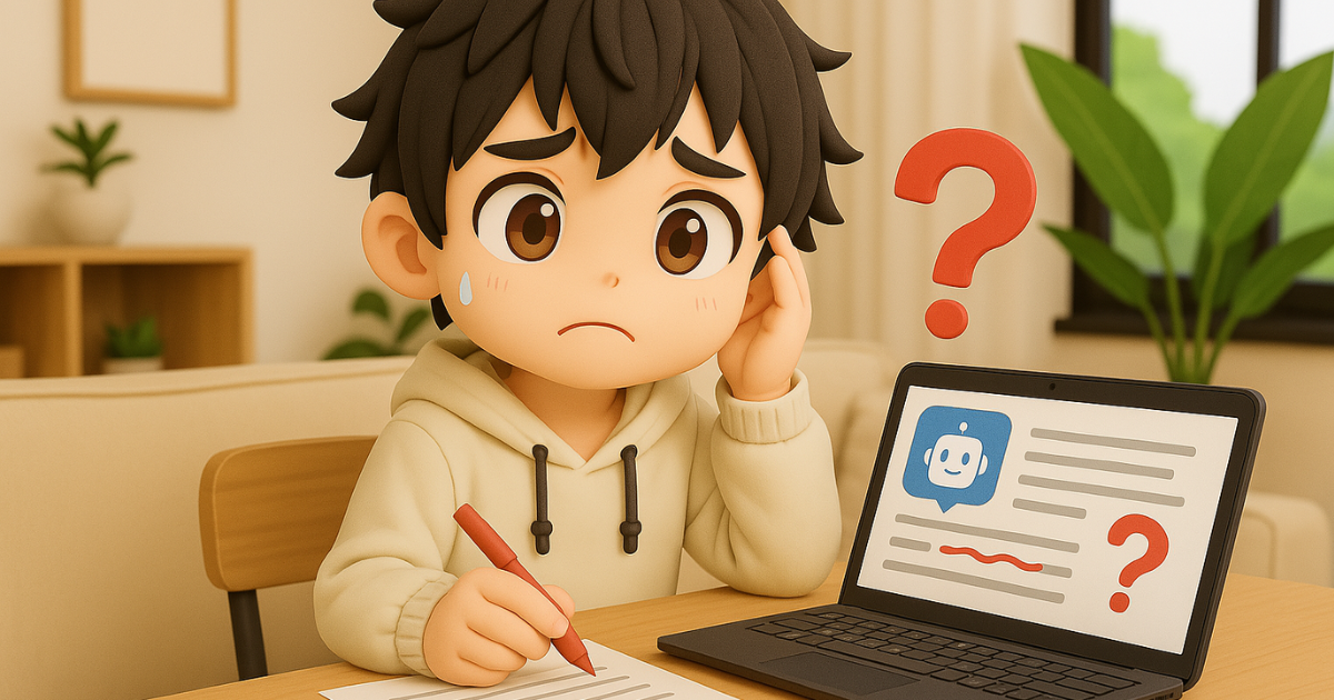 ここに注意!AI活用の4つのデメリット
