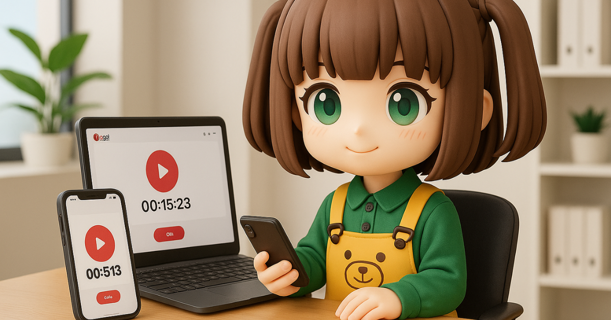 初心者にもおすすめ!作業時間を可視化するツール