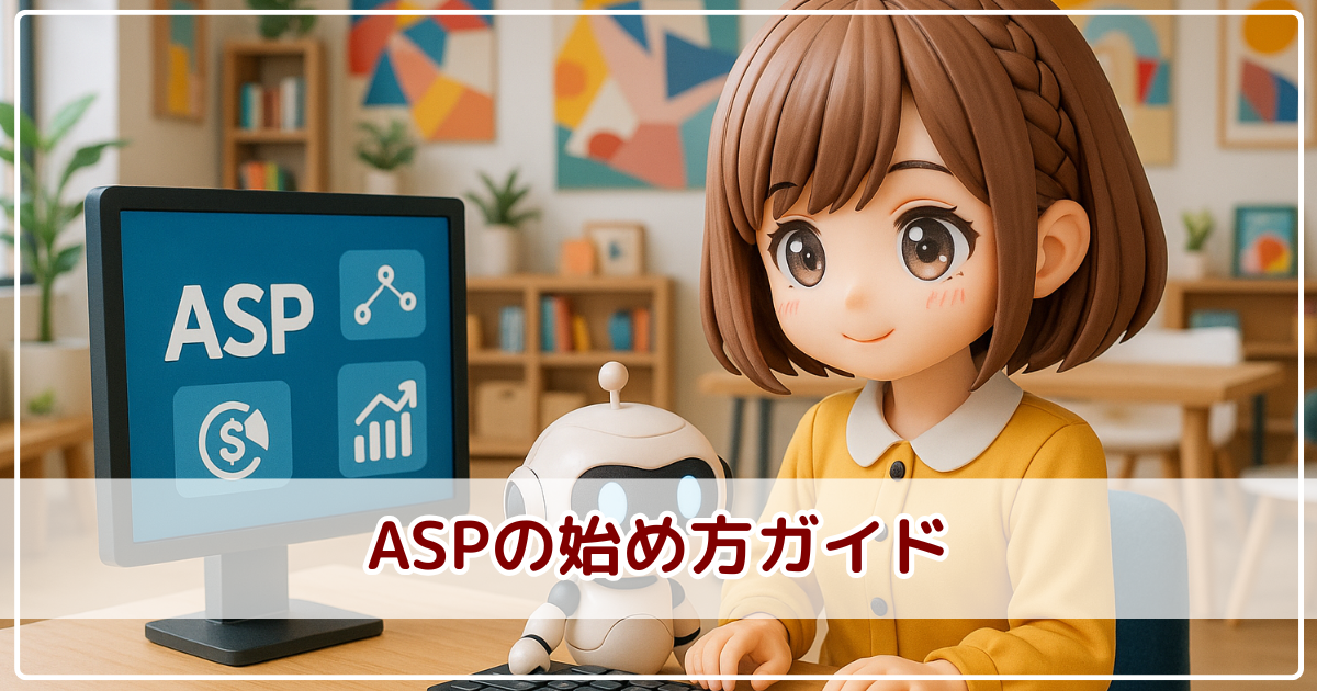 ブログ初心者さん必見！ASPの選び方と活用法をわかりやすく解説