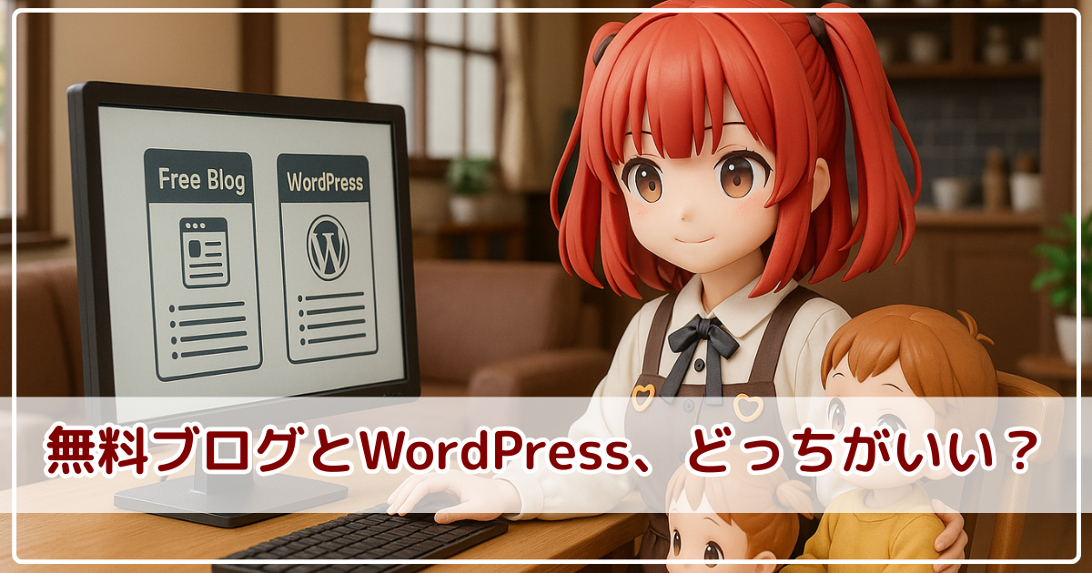 無料ブログとWordPressはどっちがいい？初心者向けメリット比較ガイド