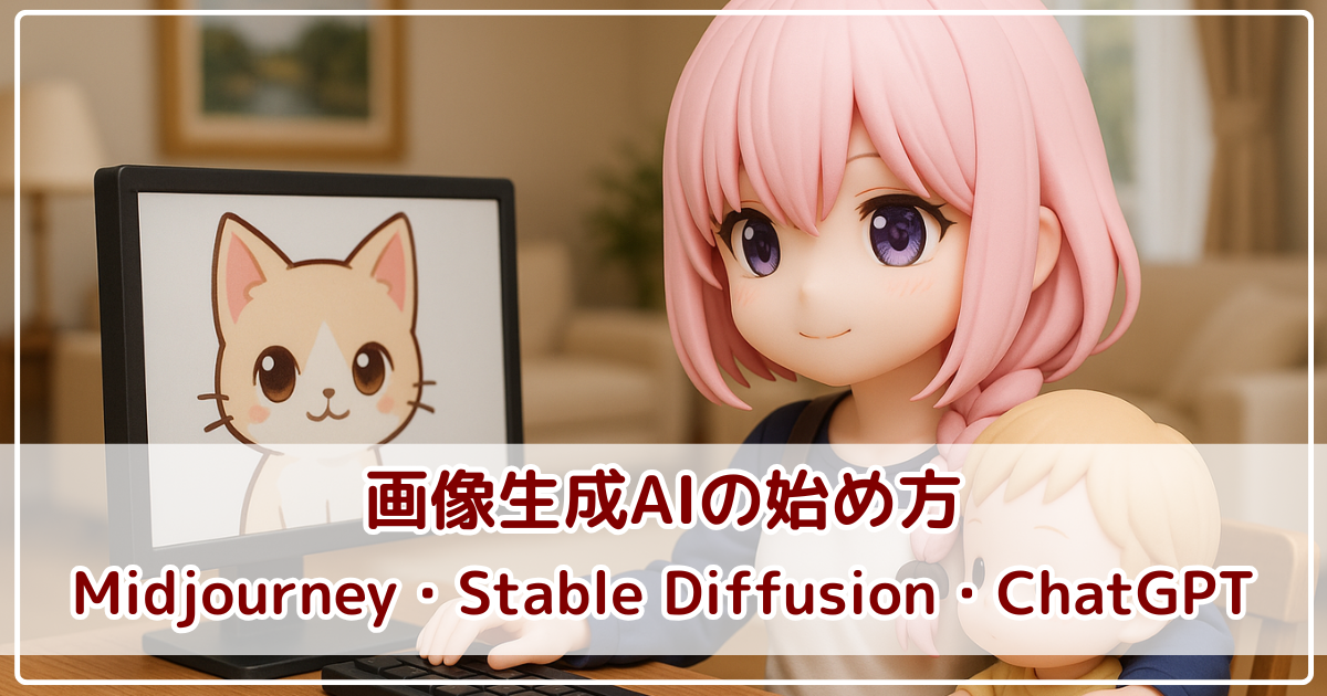 画像生成AIの始め方｜Midjourney・Stable Diffusion・ChatGPTをやさしく解説