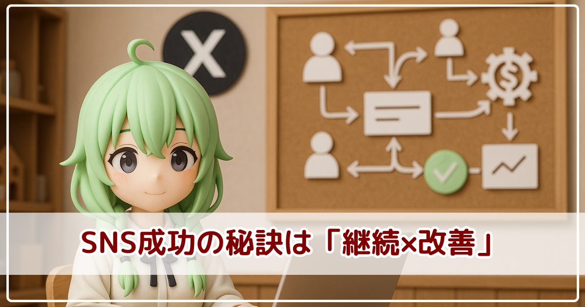 SNSで成功する人の共通点｜「継続×改善」で未来を変える戦略